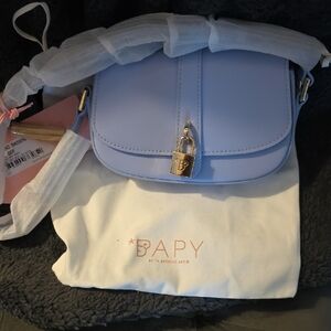 NWT Bapy Light Blue Crossbody Bag